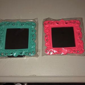 Mini chalk board picture frames